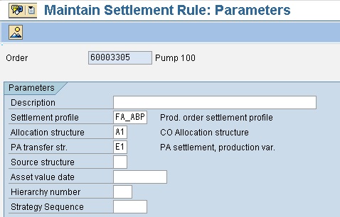 Settlement Rule